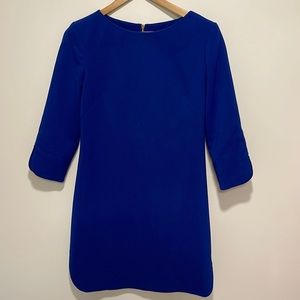 Eliza J Sheath Dress in Cobalt Blue-Excellent condition